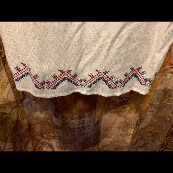 💃🏼💃🏼☮️✌️Chelsea & Violet Embroidery BOHO Style Dress. Juniors SZ Large - Picture 9 of 9